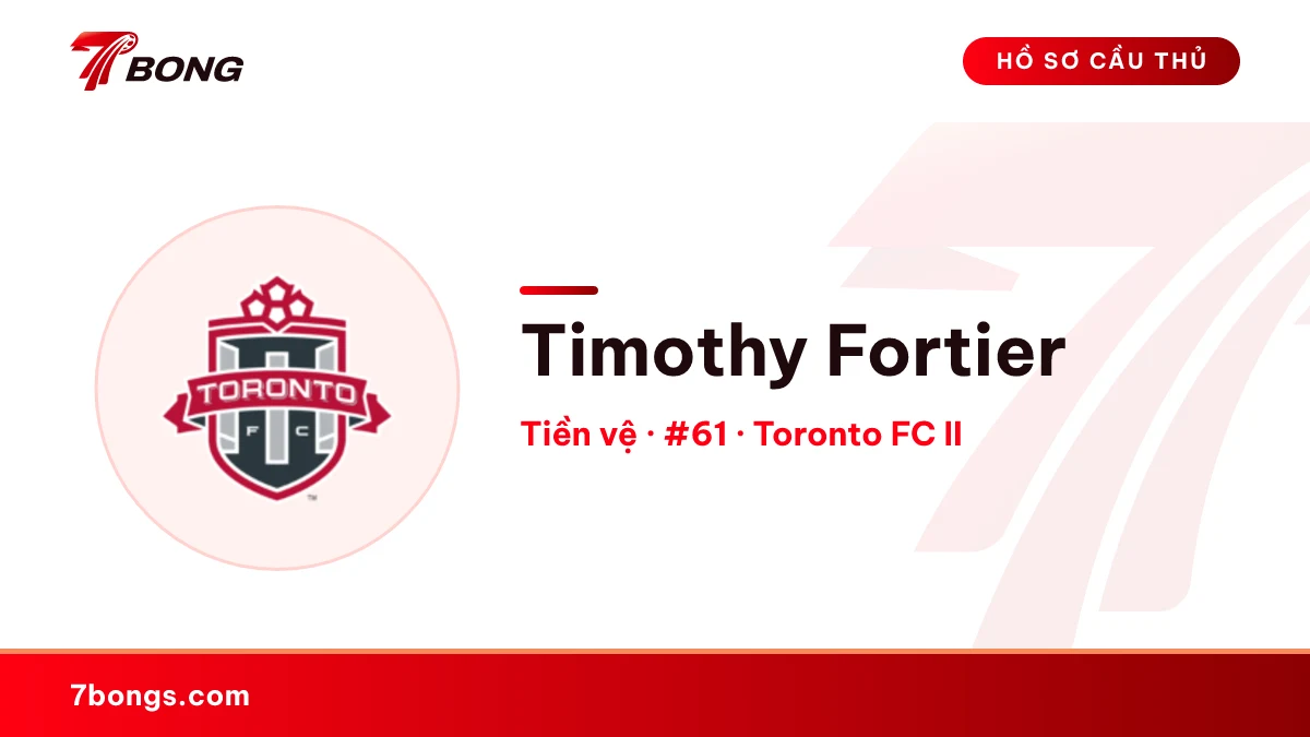 Timothy Fortier — Toronto FC II