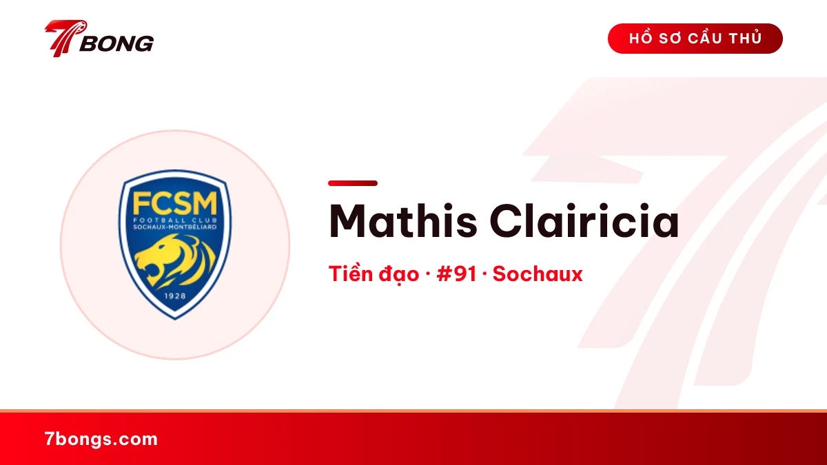 Mathis Clairicia — Sochaux