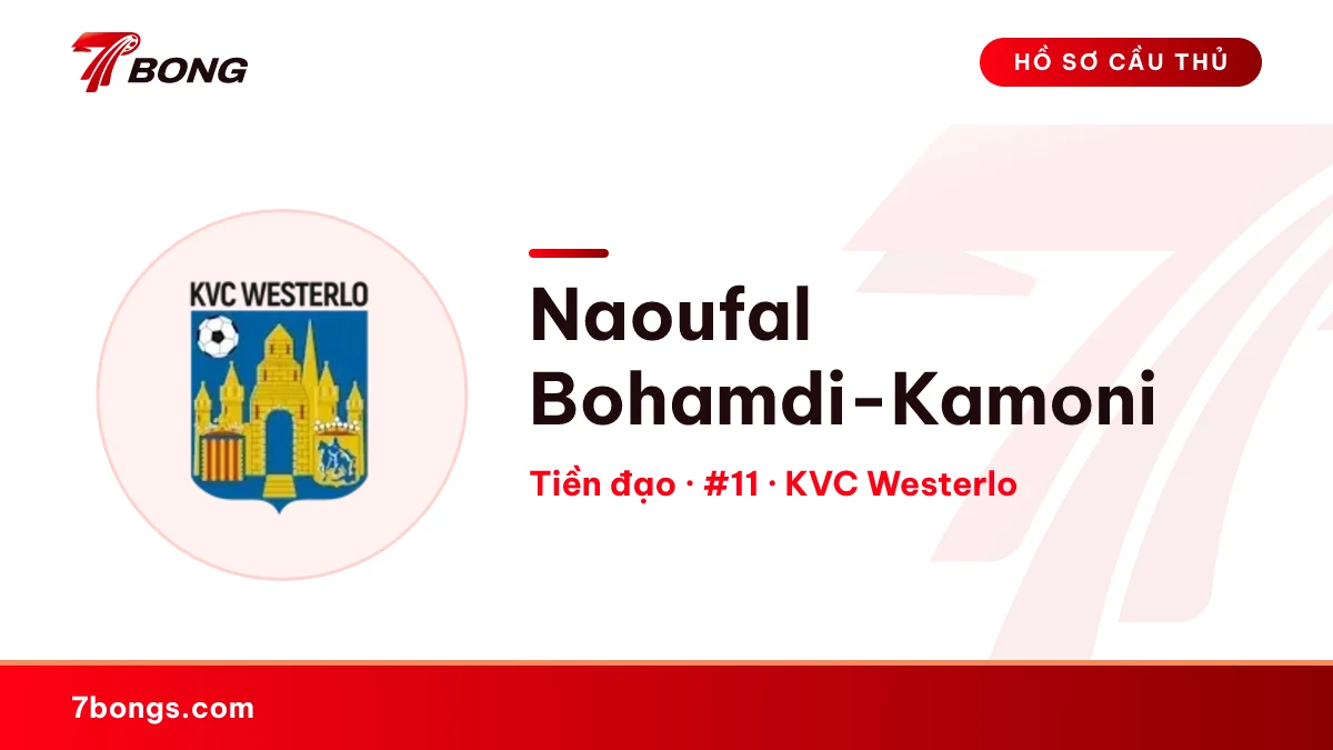 Naoufal Bohamdi-Kamoni — KVC Westerlo
