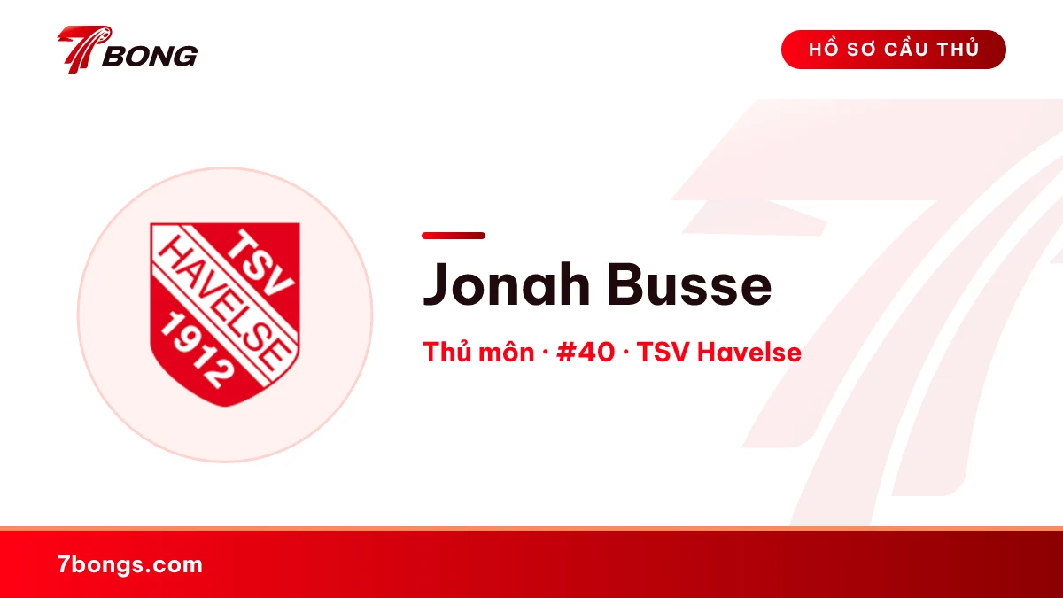 Jonah Busse — TSV Havelse