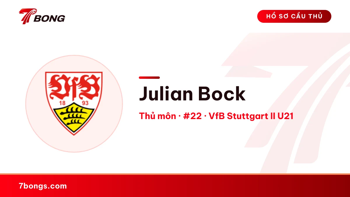 Julian Bock — VfB Stuttgart II U21