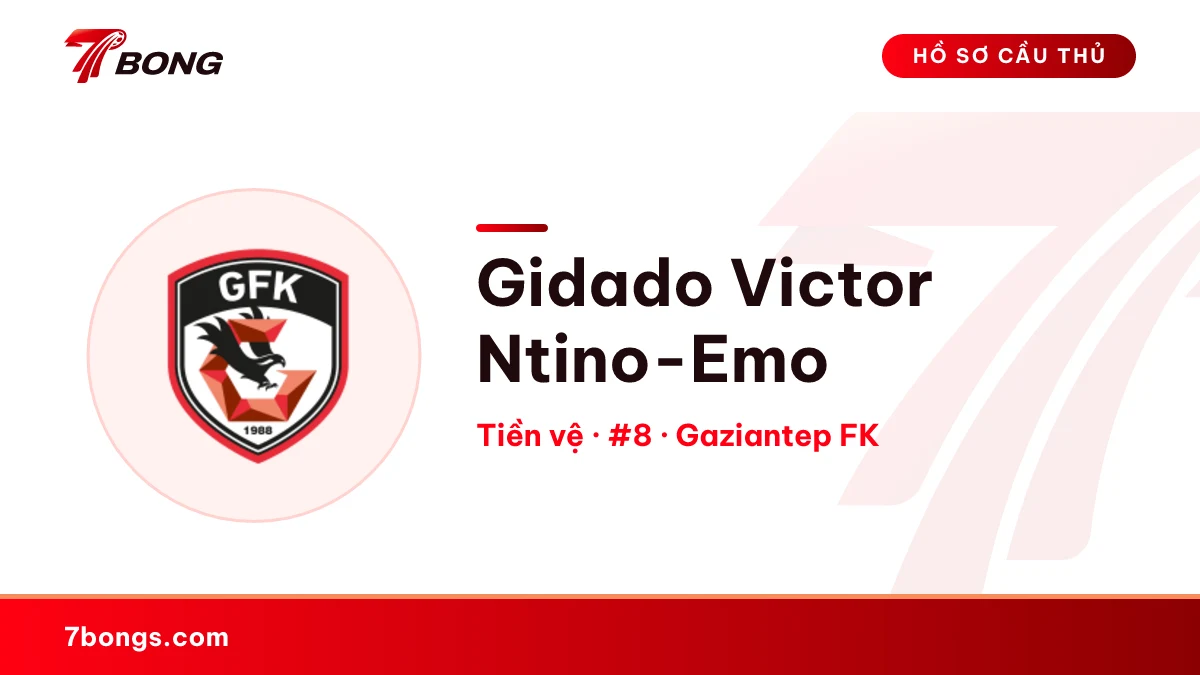 Gidado Victor Ntino-Emo — Gaziantep FK