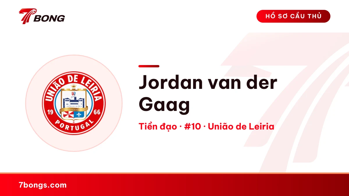 Jordan van der Gaag — União de Leiria
