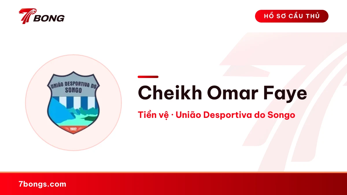 Cheikh Omar Faye — União Desportiva do Songo