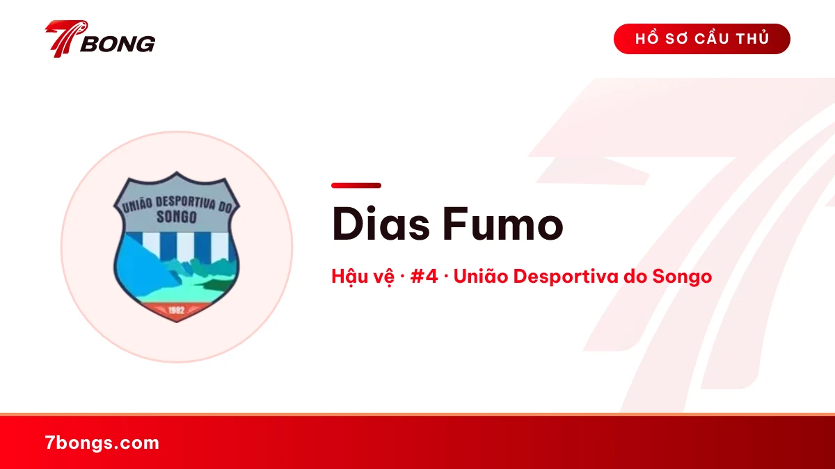 Dias Fumo — União Desportiva do Songo