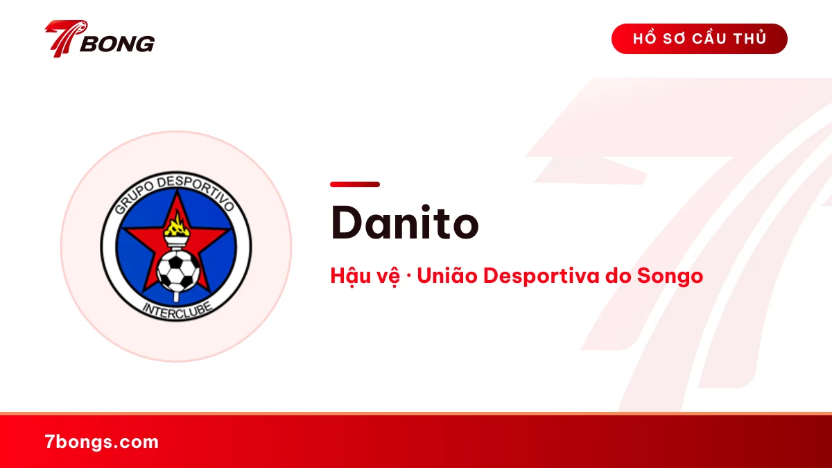 Danito — União Desportiva do Songo