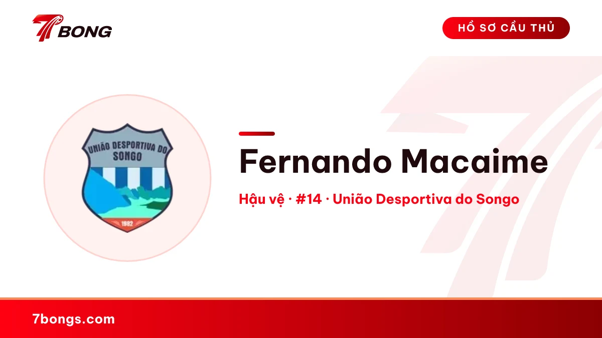 Fernando Macaime — União Desportiva do Songo