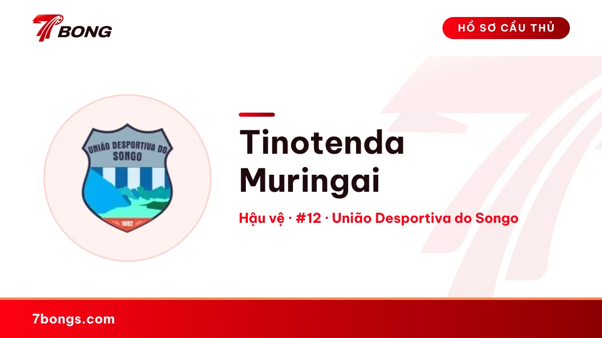 Tinotenda Muringai — União Desportiva do Songo