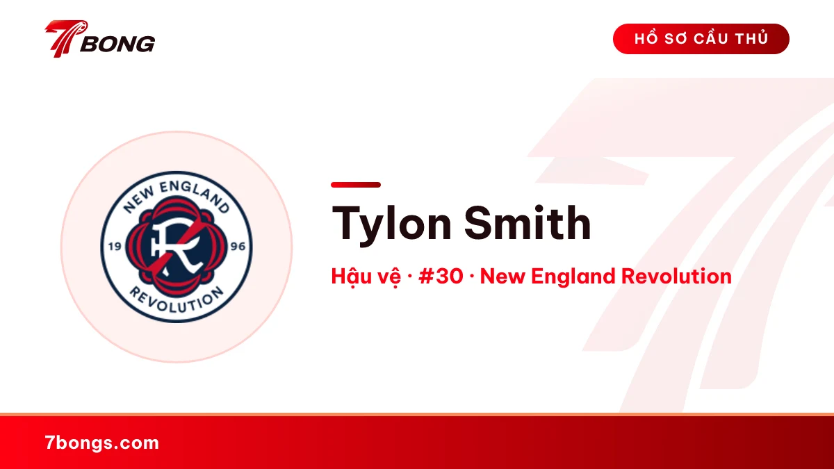 Tylon Smith — New England Revolution