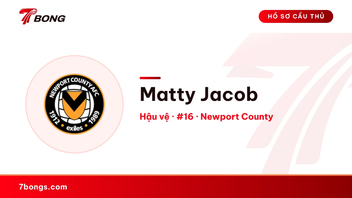 Matty Jacob — Newport County