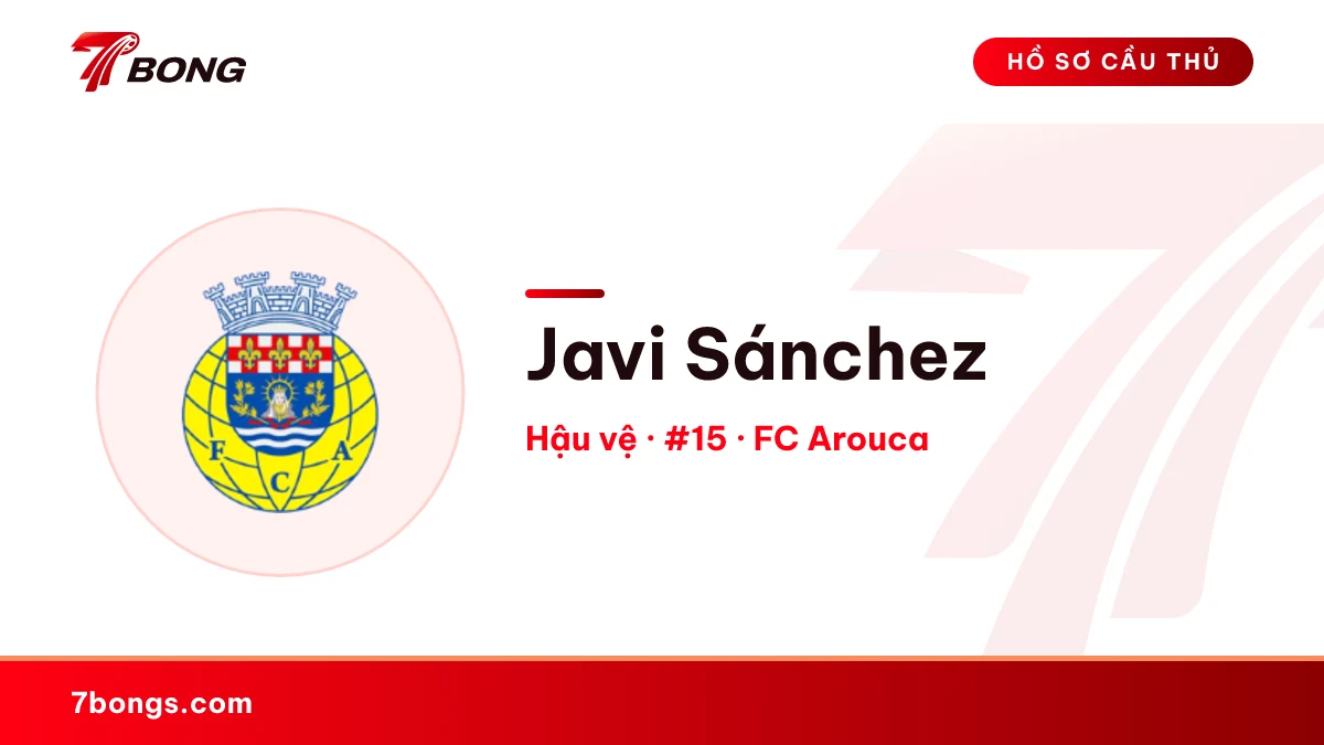 Javi Sánchez — FC Arouca