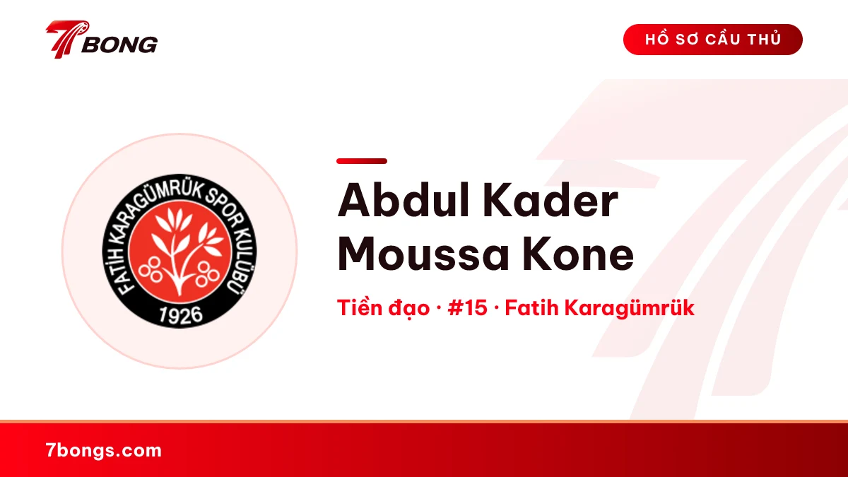 Abdul Kader Moussa Kone — Fatih Karagümrük