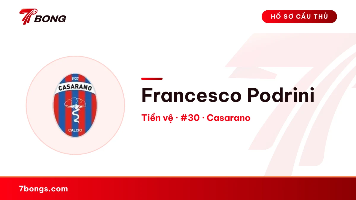Francesco Podrini — Casarano
