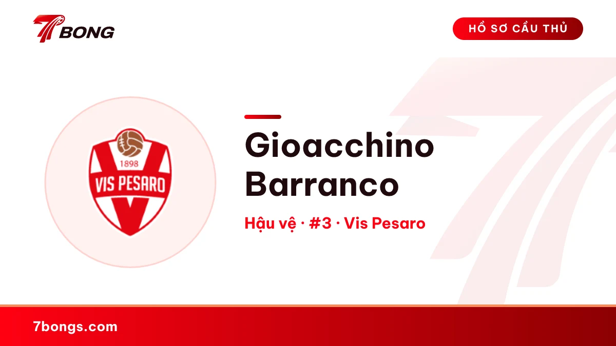 Gioacchino Barranco — Vis Pesaro