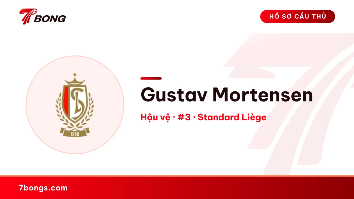 Gustav Mortensen — Standard Liège