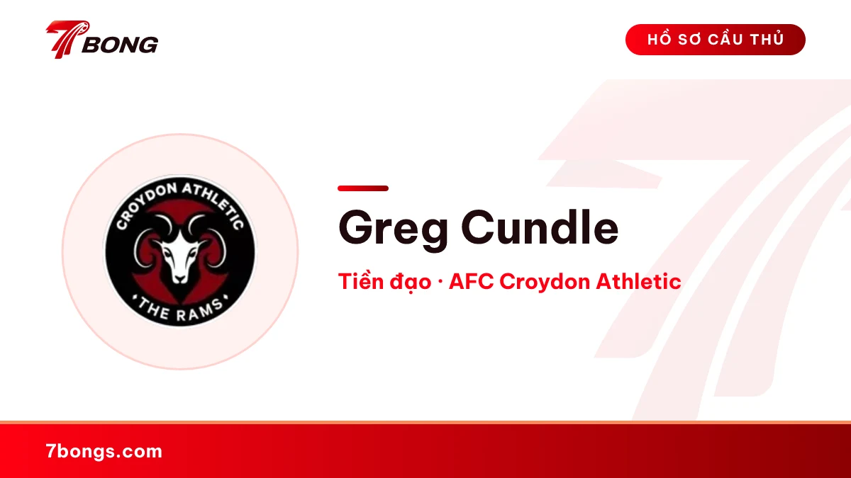 Greg Cundle — AFC Croydon Athletic