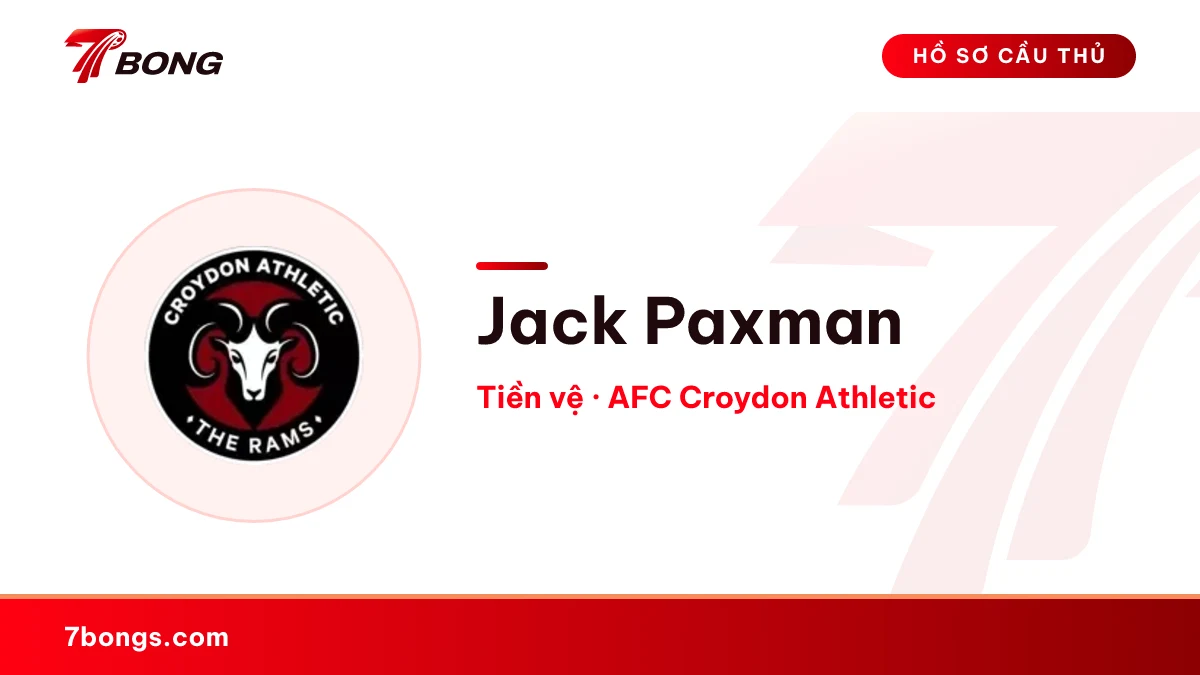 Jack Paxman — AFC Croydon Athletic