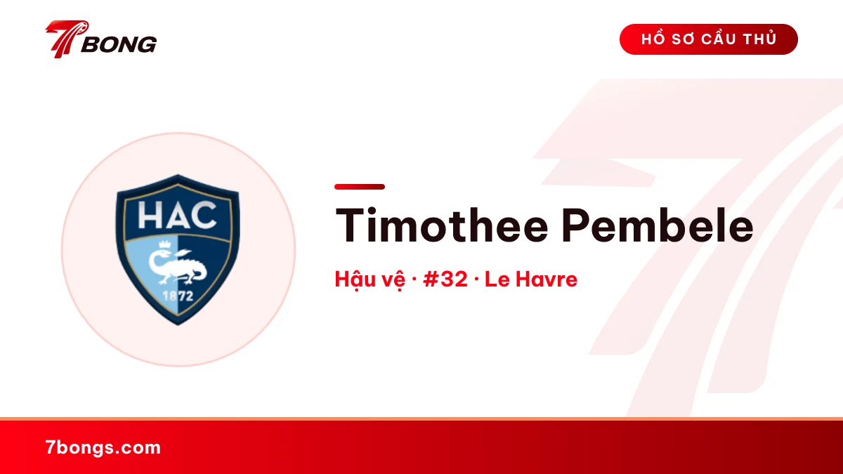 Timothee Pembele — Le Havre