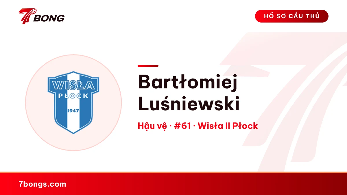 Bartłomiej Luśniewski — Wisła II Płock