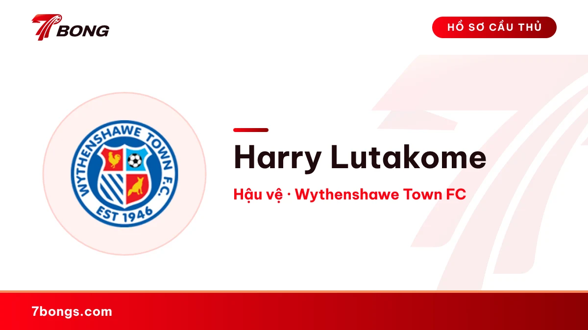 Harry Lutakome — Wythenshawe Town FC