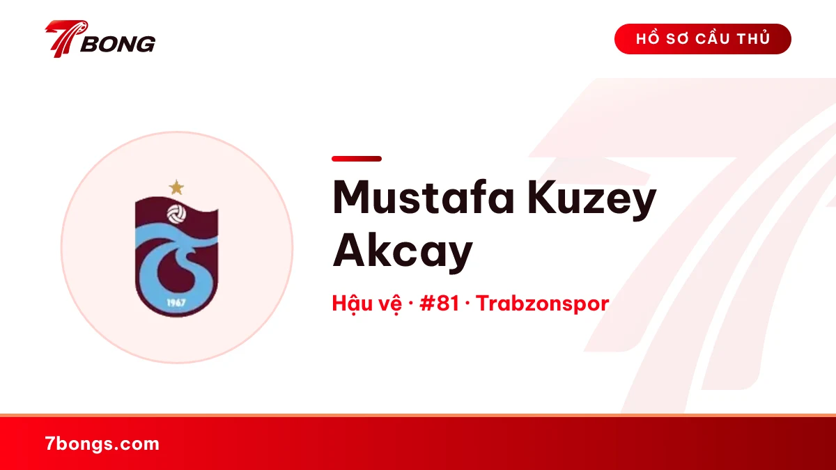 Mustafa Kuzey Akcay — Trabzonspor