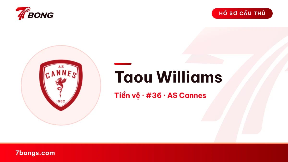 Taou Williams — AS Cannes