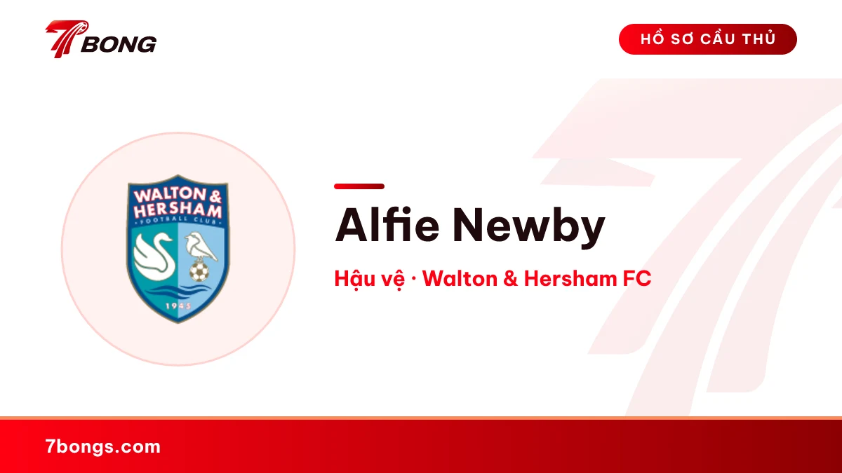 Alfie Newby — Walton & Hersham FC
