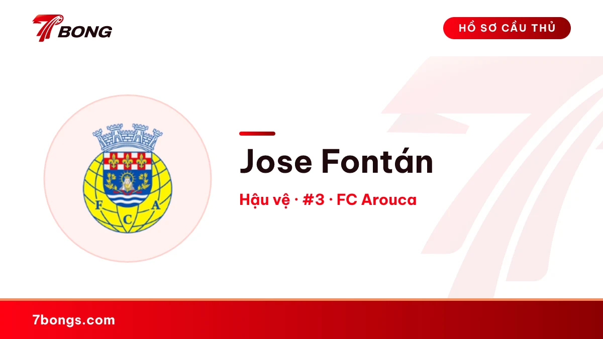 Jose Fontán — FC Arouca