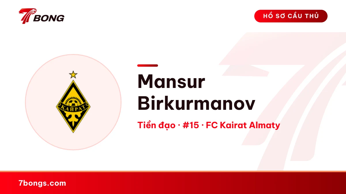 Mansur Birkurmanov — FC Kairat Almaty