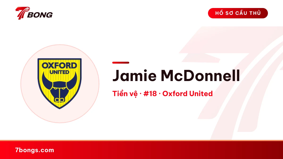 Jamie McDonnell — Oxford United