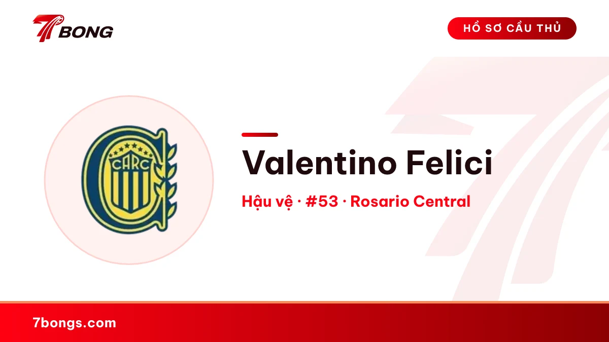 Valentino Felici — Rosario Central