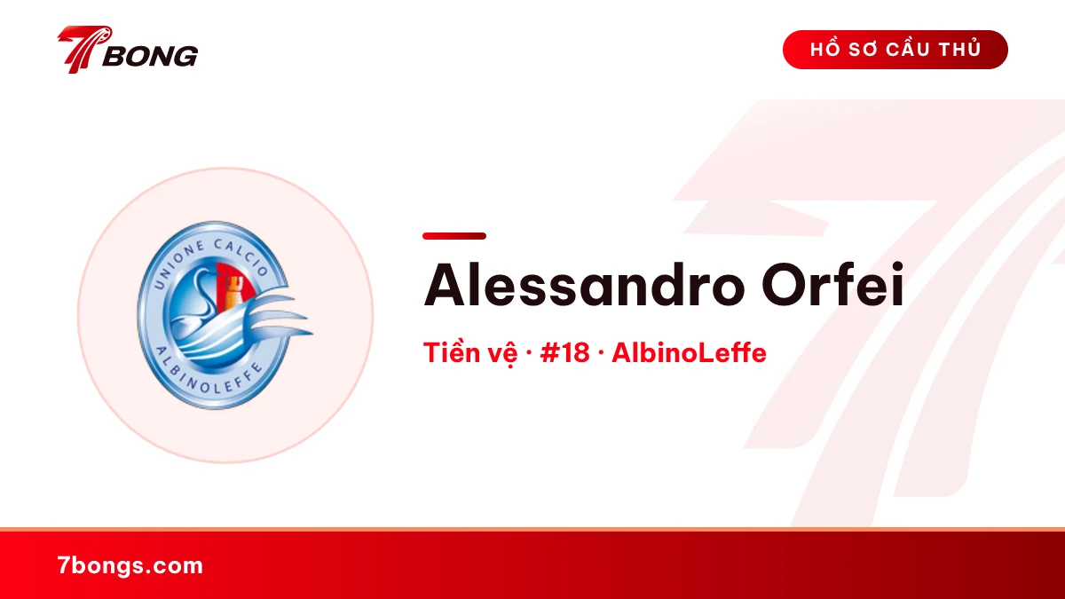 Alessandro Orfei — AlbinoLeffe