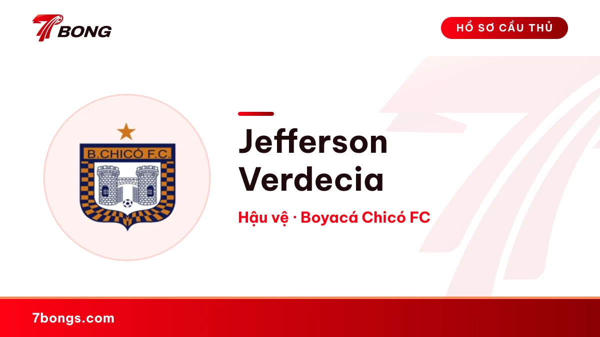Jefferson Verdecia — Boyacá Chicó FC