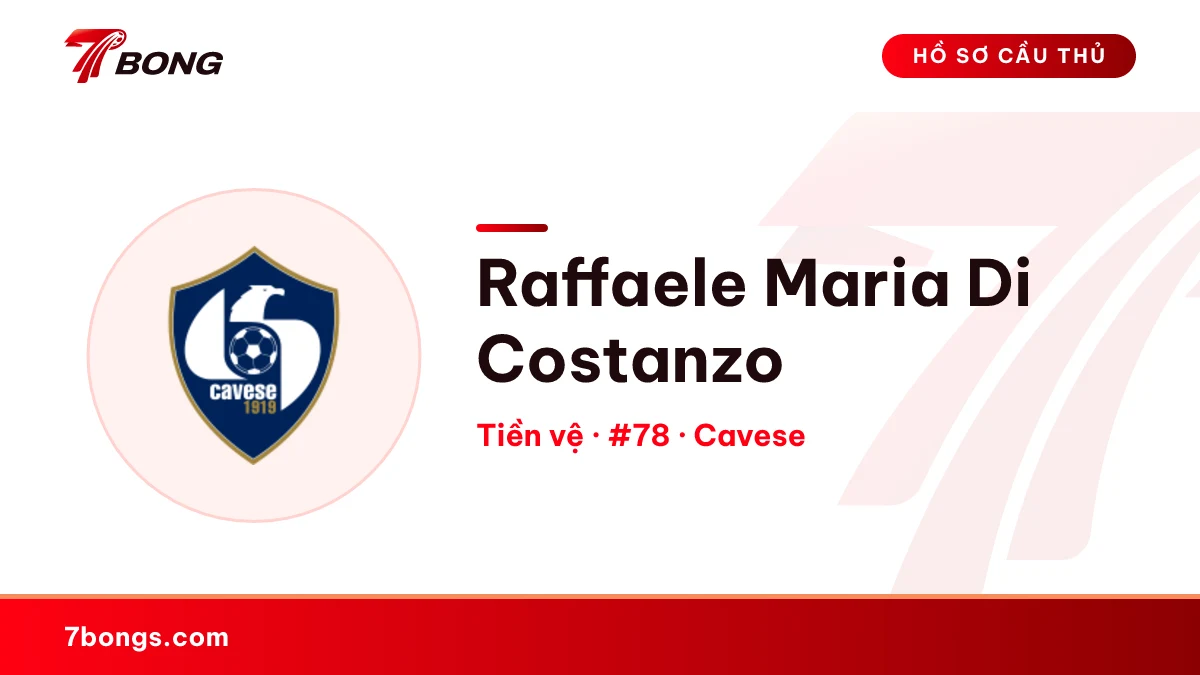 Raffaele Maria Di Costanzo — Cavese
