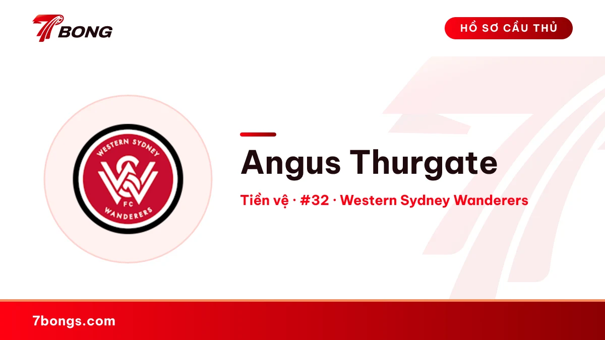 Angus Thurgate — Western Sydney Wanderers