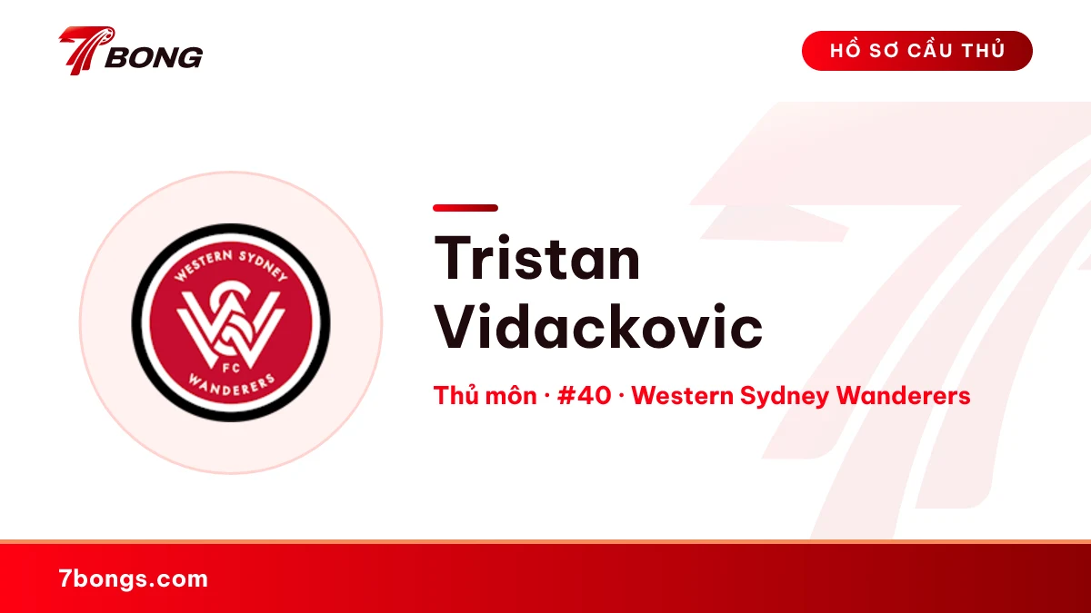 Tristan Vidackovic — Western Sydney Wanderers