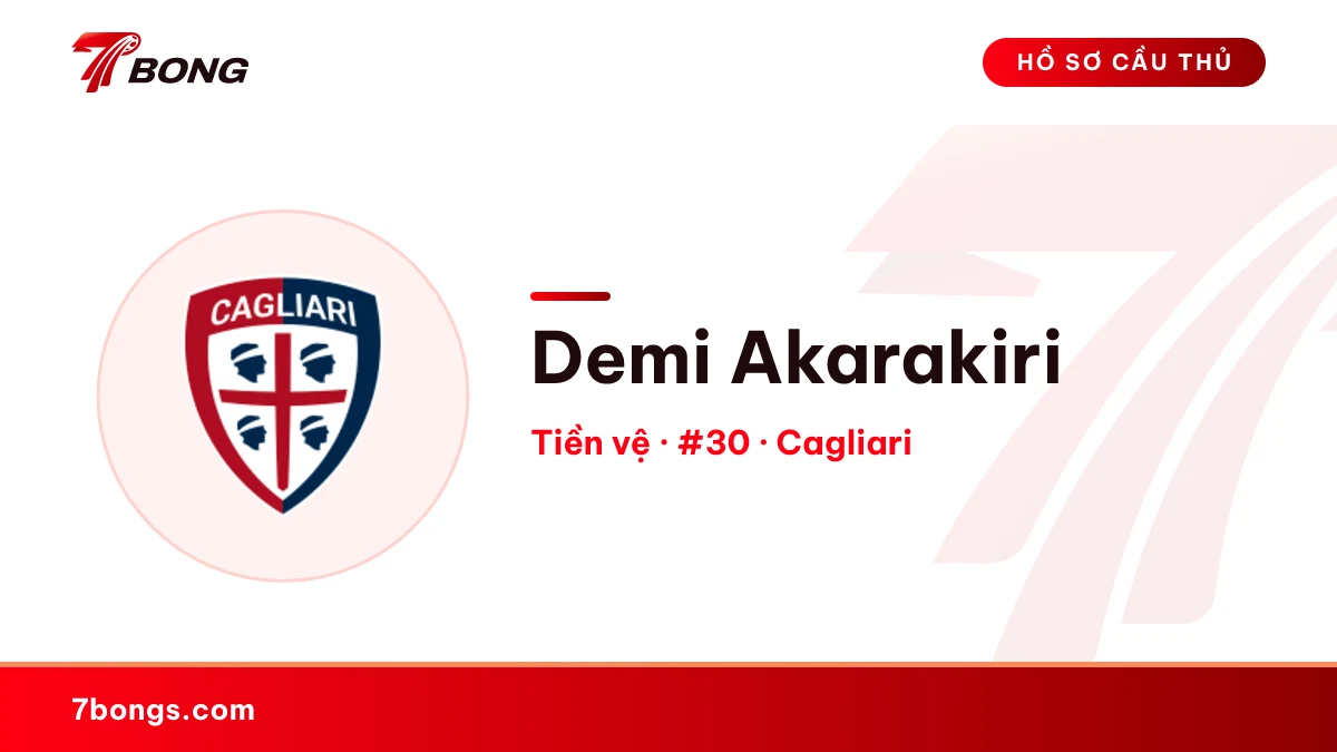Demi Akarakiri — Cagliari