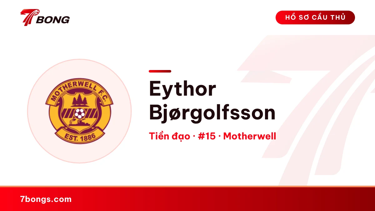 Eythor Bjørgolfsson — Motherwell