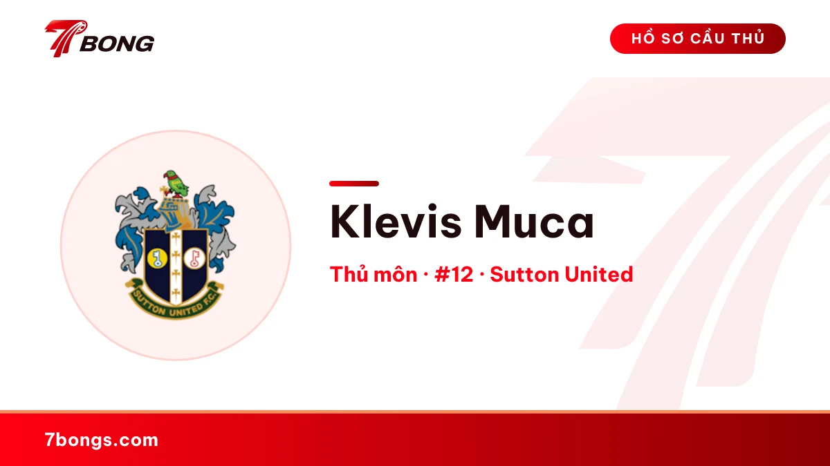 Klevis Muca — Sutton United