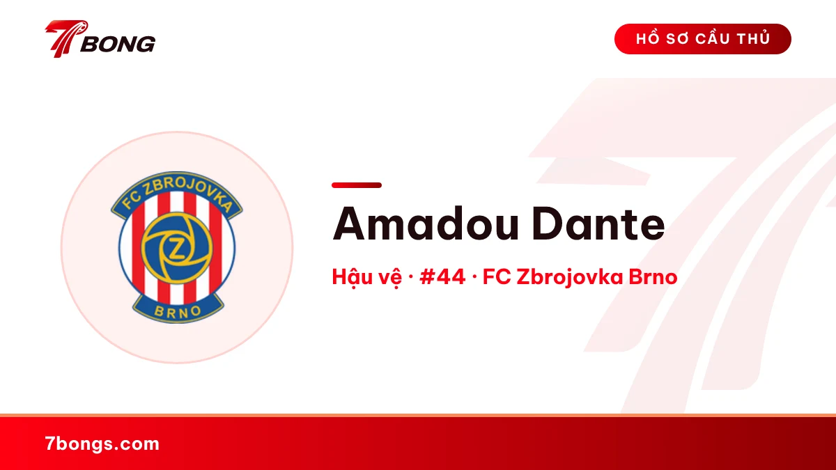 Amadou Dante — FC Zbrojovka Brno