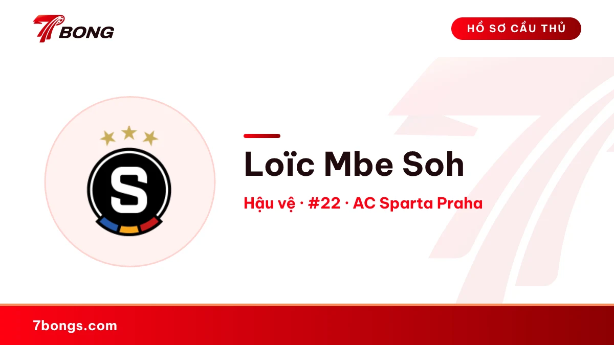 Loïc Mbe Soh — AC Sparta Praha