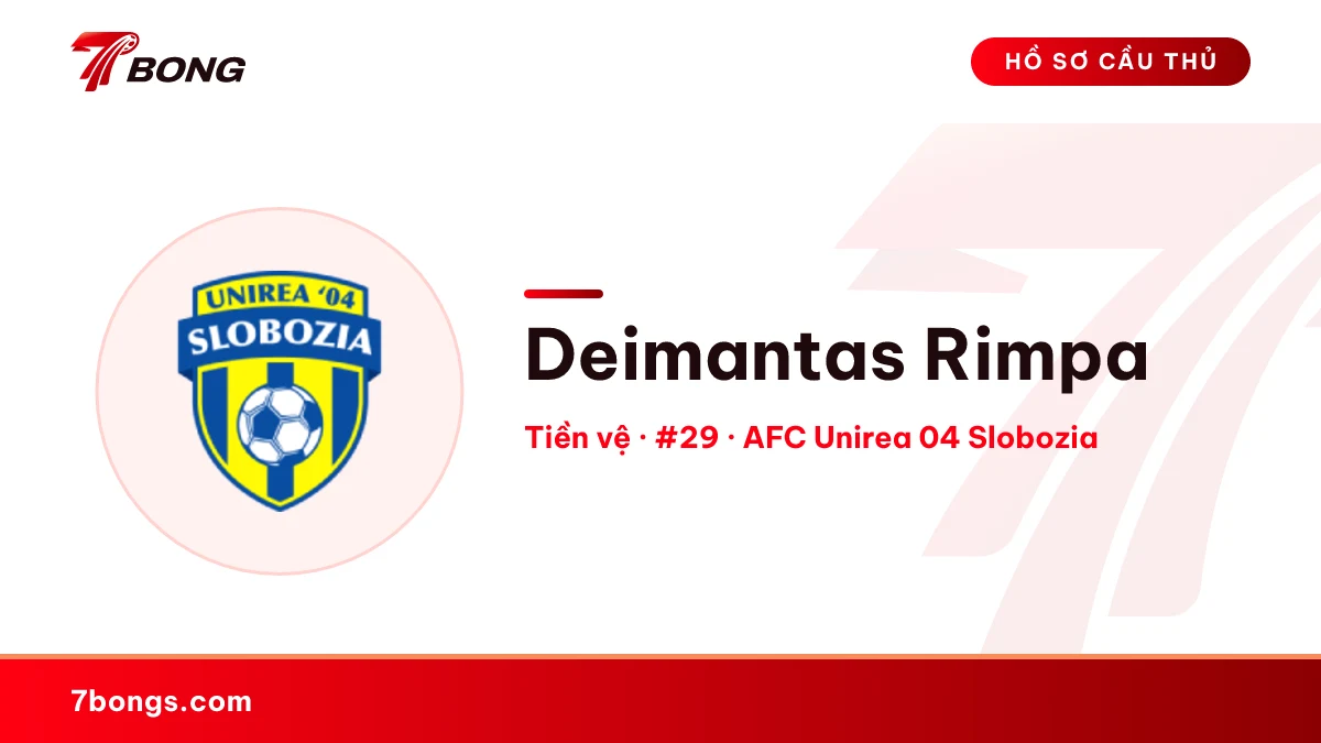 Deimantas Rimpa — AFC Unirea 04 Slobozia