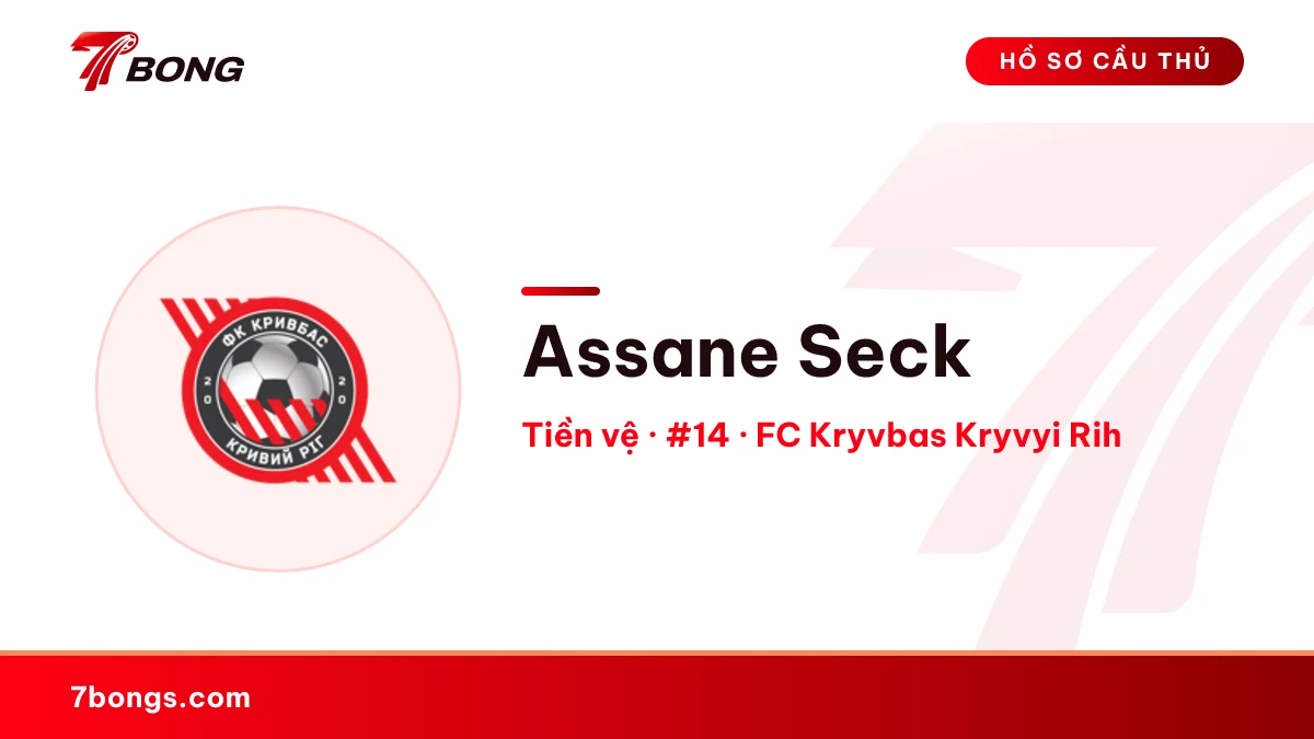 Assane Seck — FC Kryvbas Kryvyi Rih