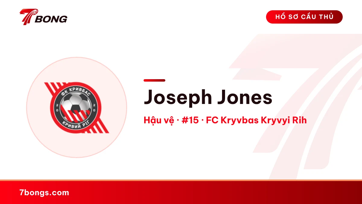 Joseph Jones — FC Kryvbas Kryvyi Rih