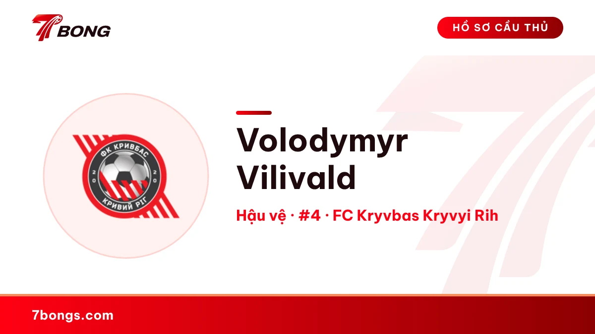 Volodymyr Vilivald — FC Kryvbas Kryvyi Rih