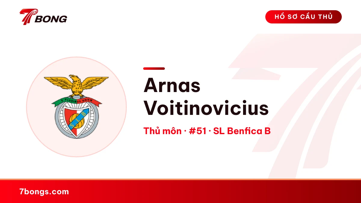 Arnas Voitinovicius — SL Benfica B