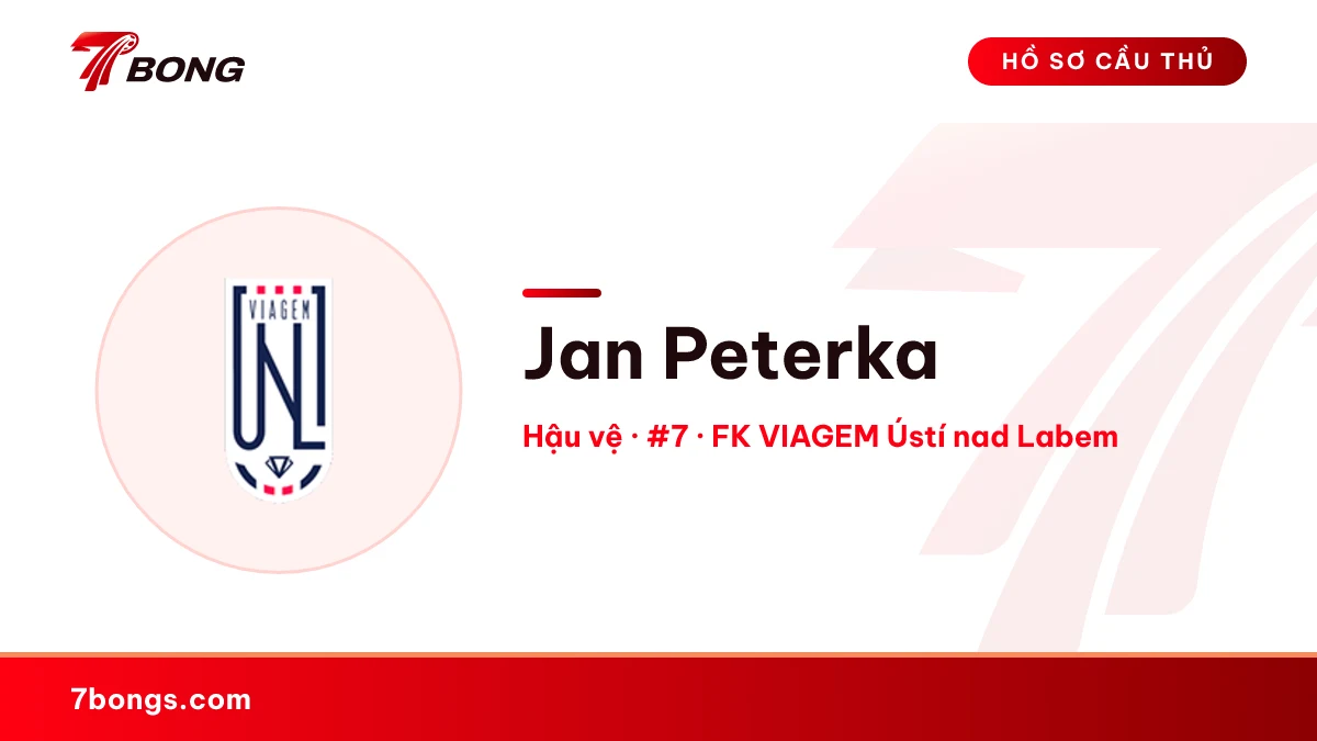 Jan Peterka — FK VIAGEM Ústí nad Labem