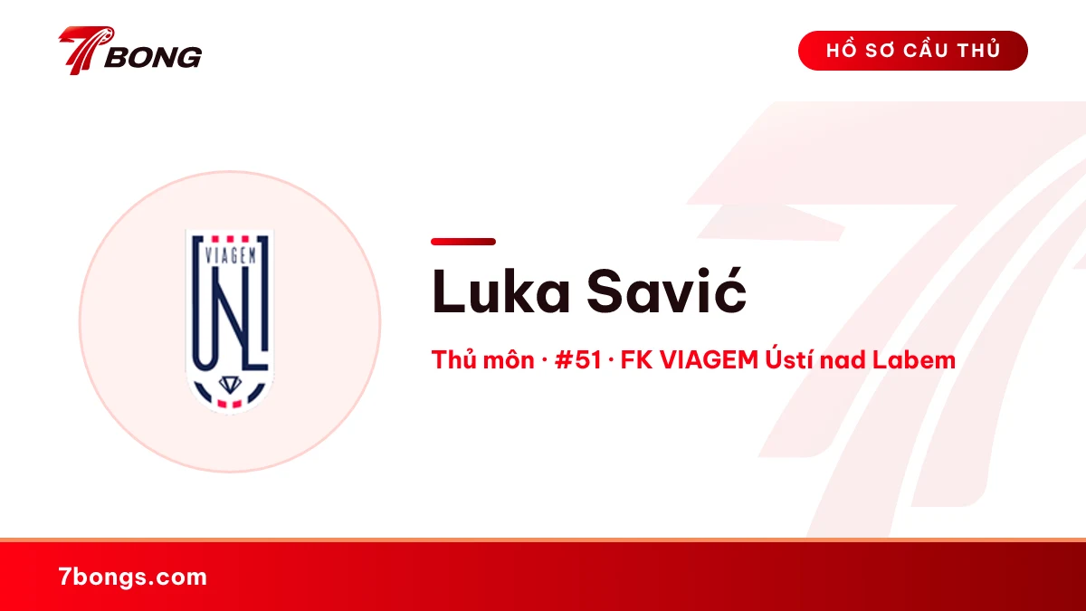 Luka Savić — FK VIAGEM Ústí nad Labem