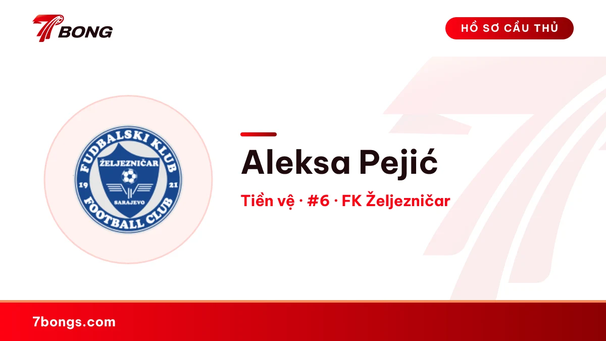 Aleksa Pejić — FK Željezničar