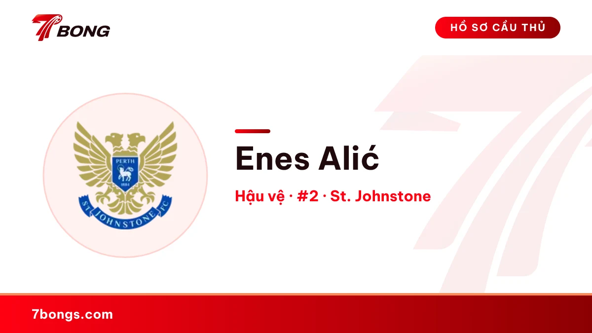 Enes Alić — St. Johnstone